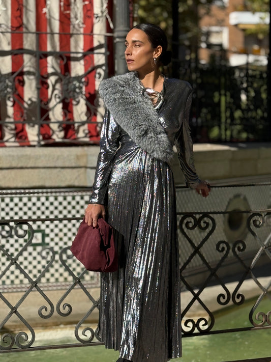 VESTIDO ALLEGRA SILVER