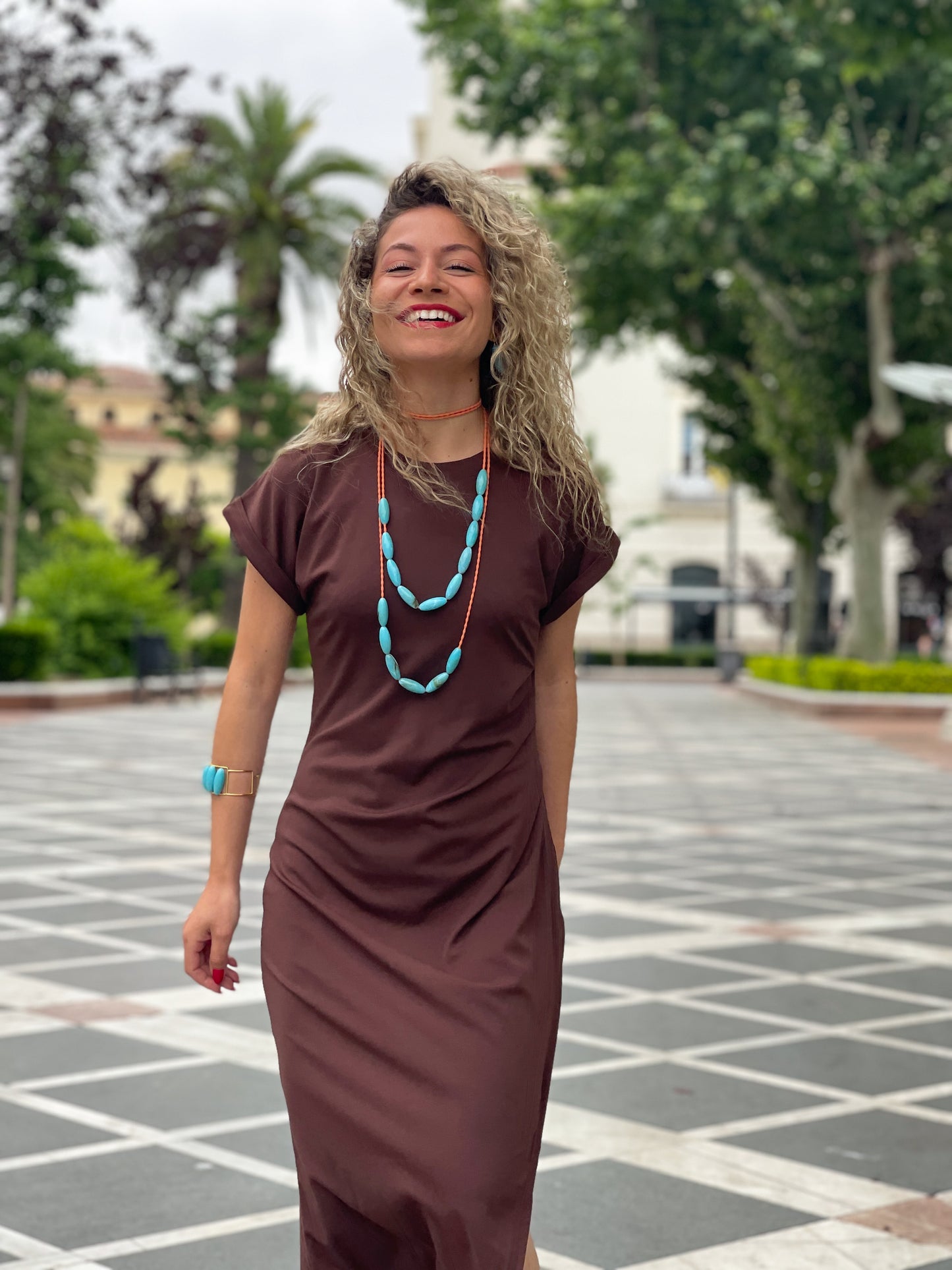 VESTIDO PALERMO BROWN