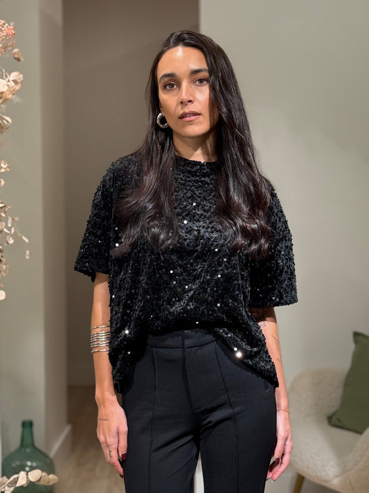 CAMISETA TERCIOPELO BLACK