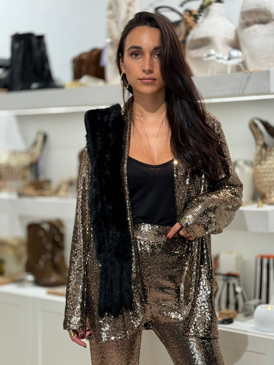 BLAZER PARTY GOLD