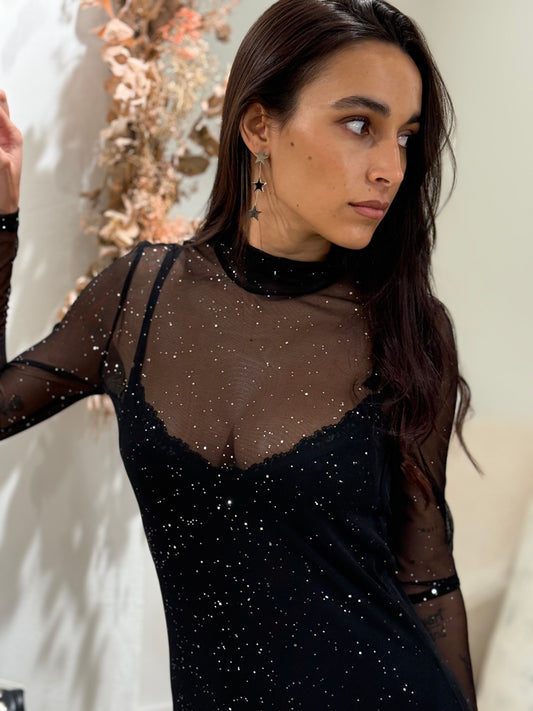 VESTIDO CINZIA BLACK