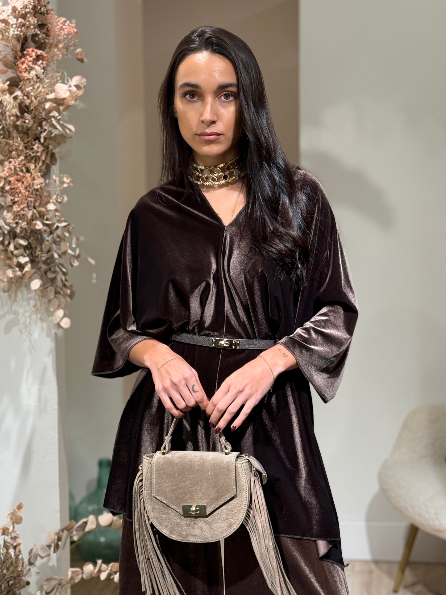 CAPA TERCIOPELO BROWN