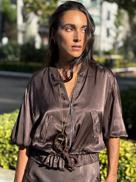 BOMBER SANNA BROWN