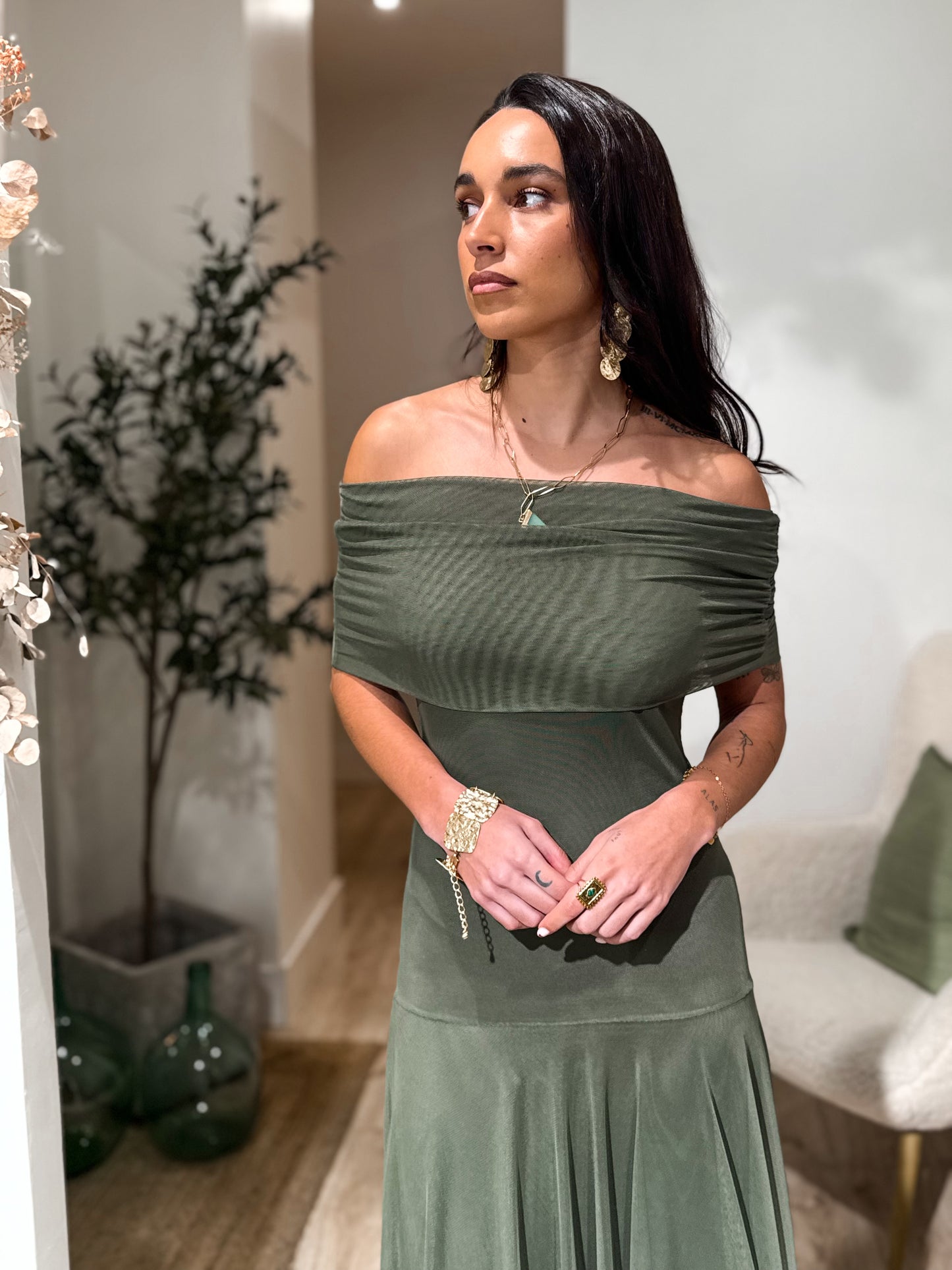VESTIDO VERA GREEN