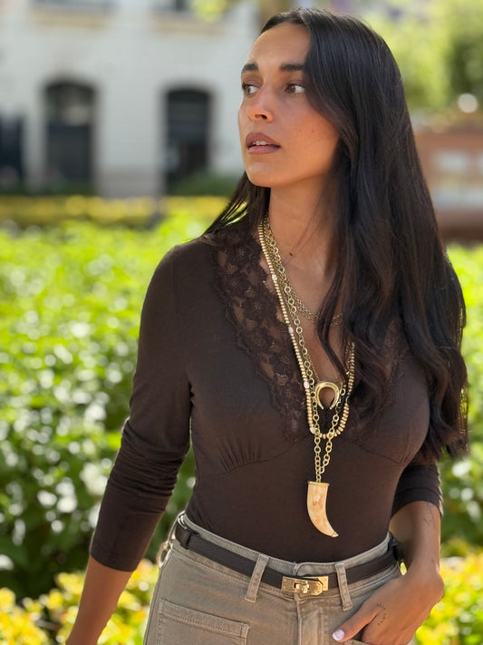 COLLAR MARFIL