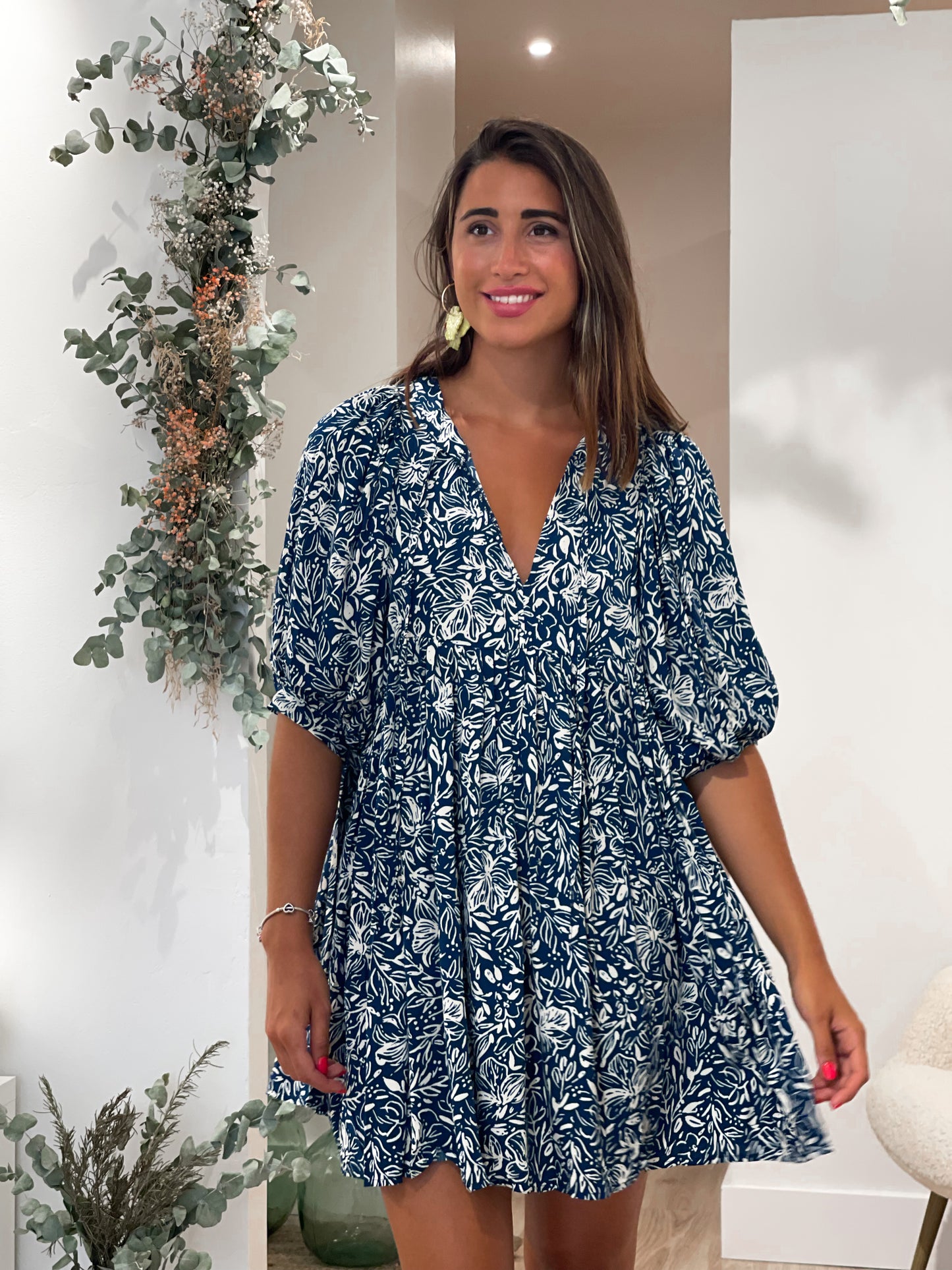 VESTIDO SANTORINI BLUE