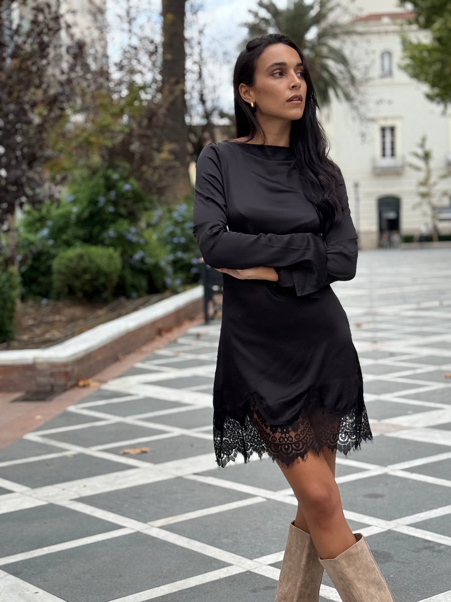 VESTIDO LENCERO BLACK