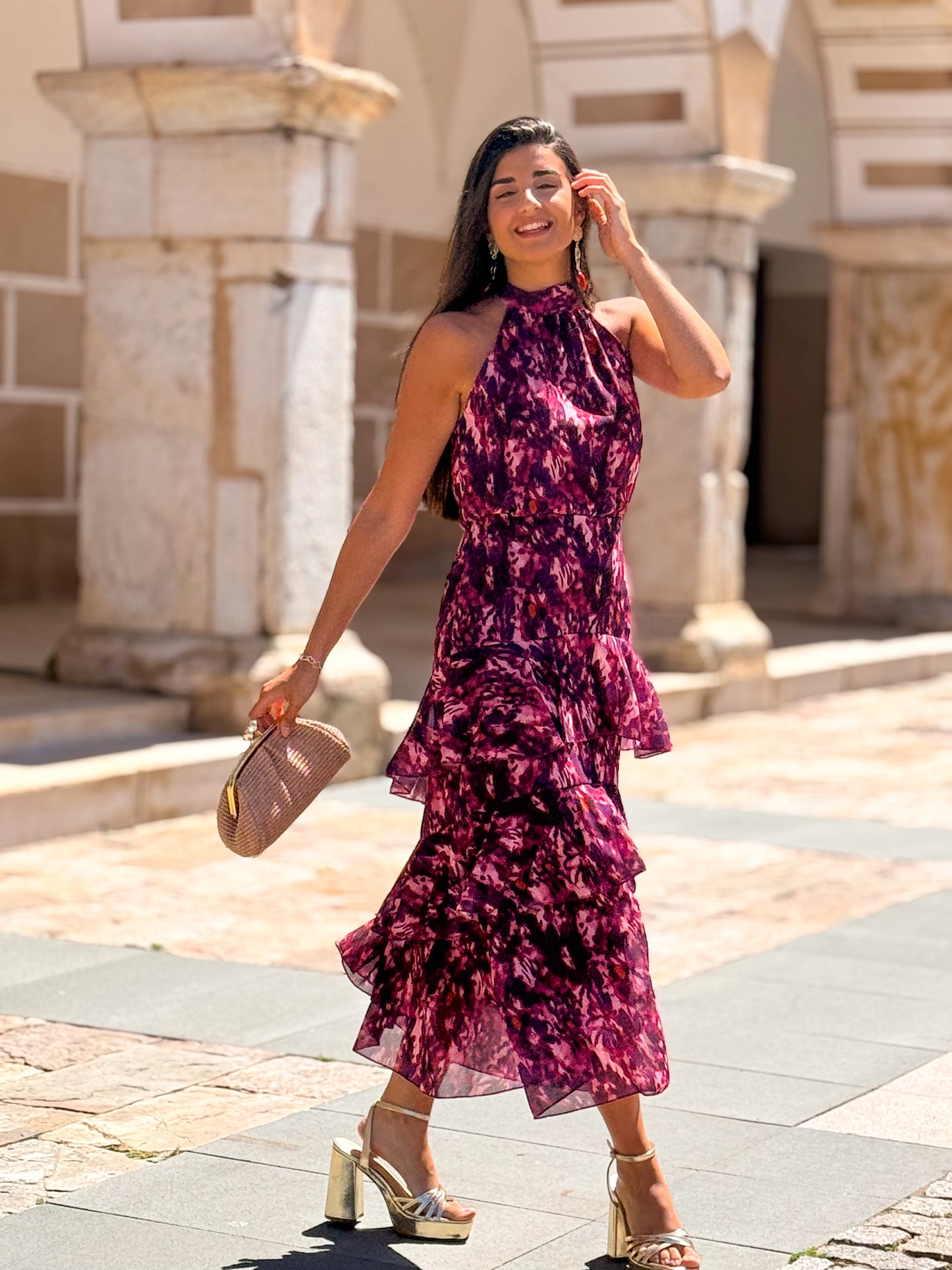 FALDA AZAHARA PURPLE