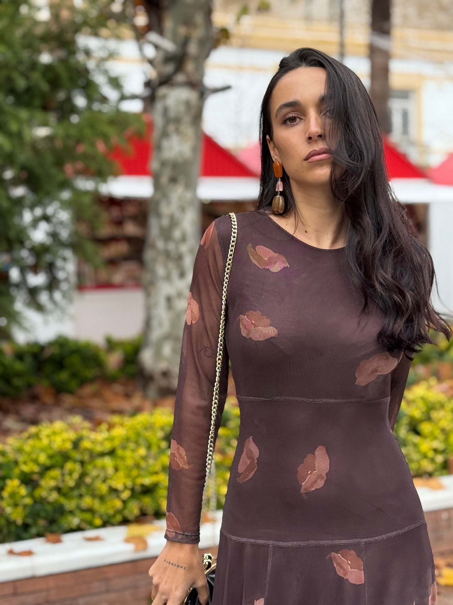 VESTIDO PETUNIA BROWN