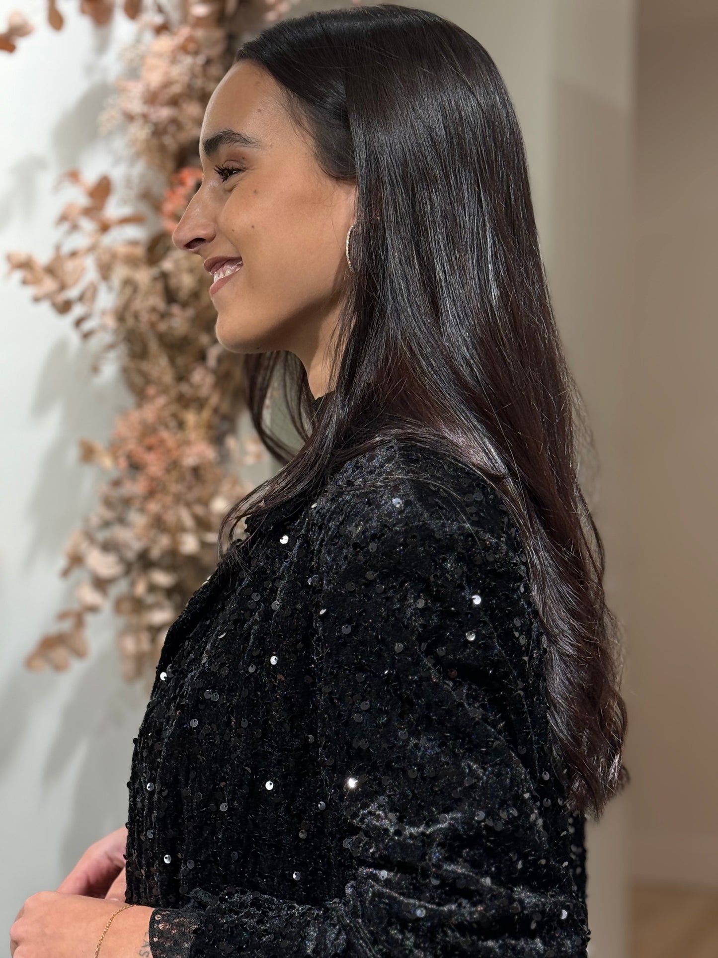 BLAZER TERCIOPELO BLACK