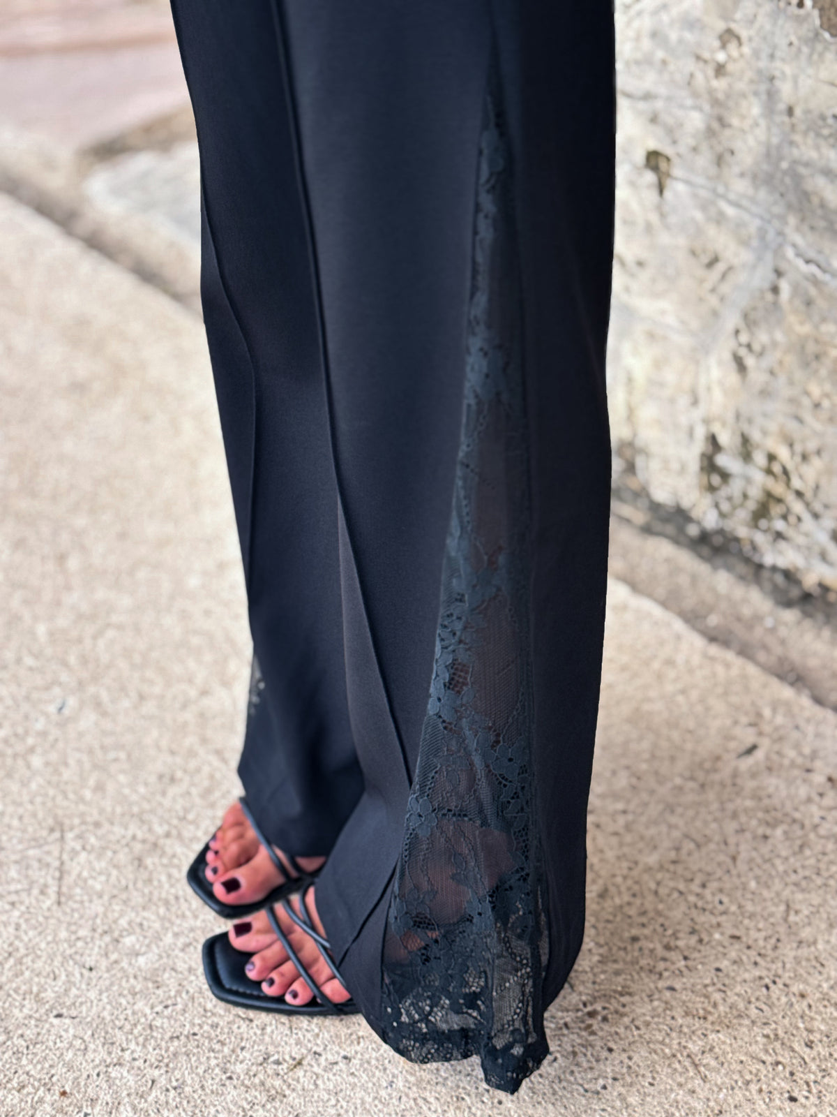 PANTALON ENCAJE
