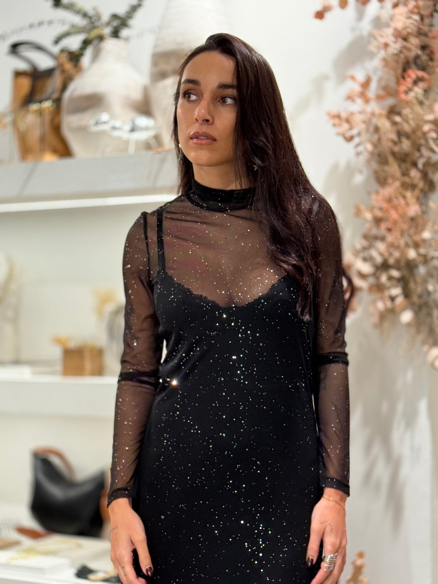 VESTIDO CINZIA BLACK