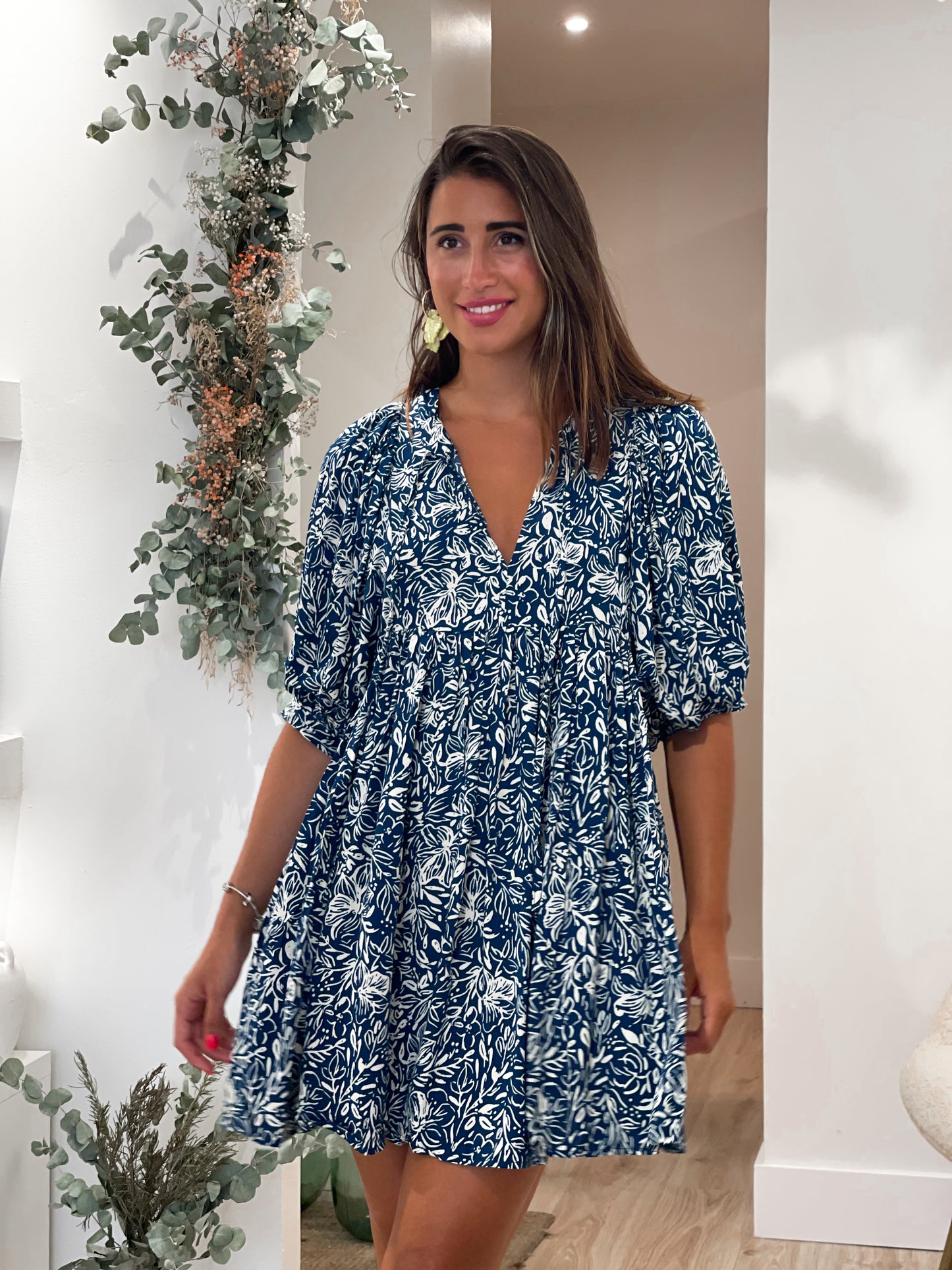 VESTIDO SANTORINI BLUE