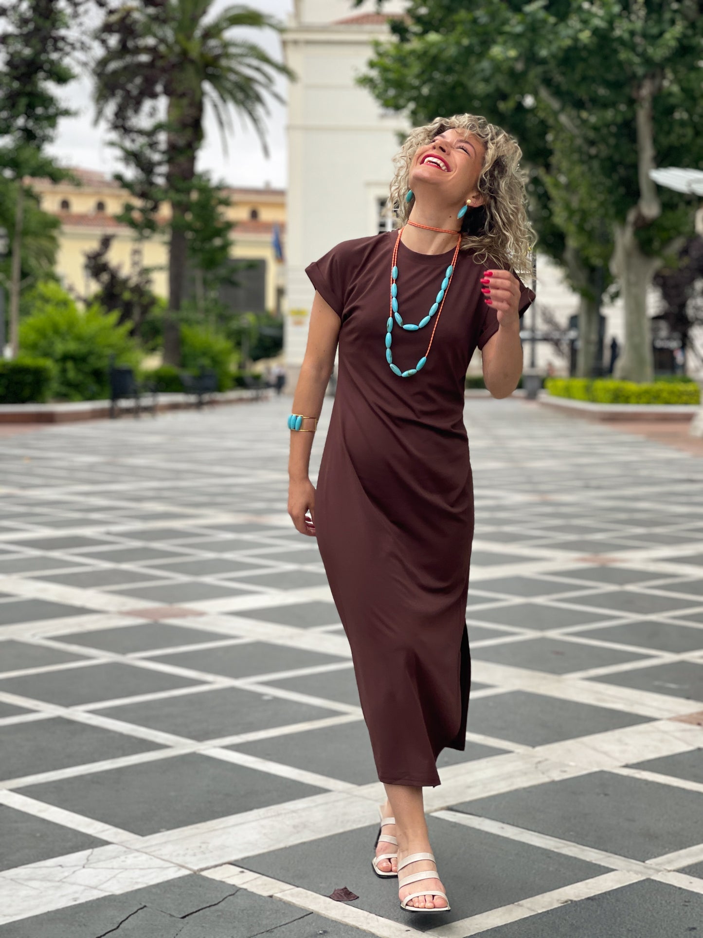 VESTIDO PALERMO BROWN