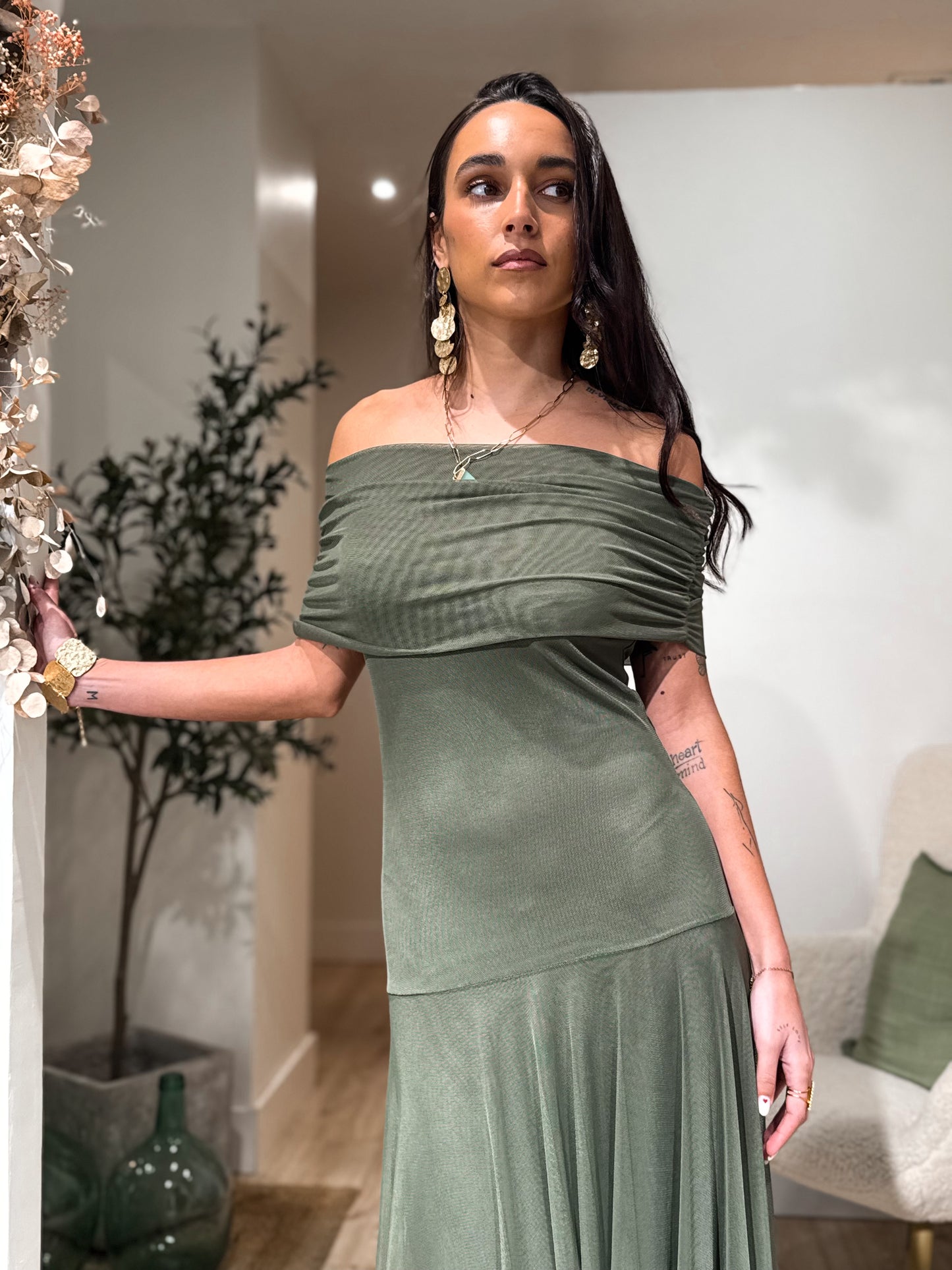 VESTIDO VERA GREEN