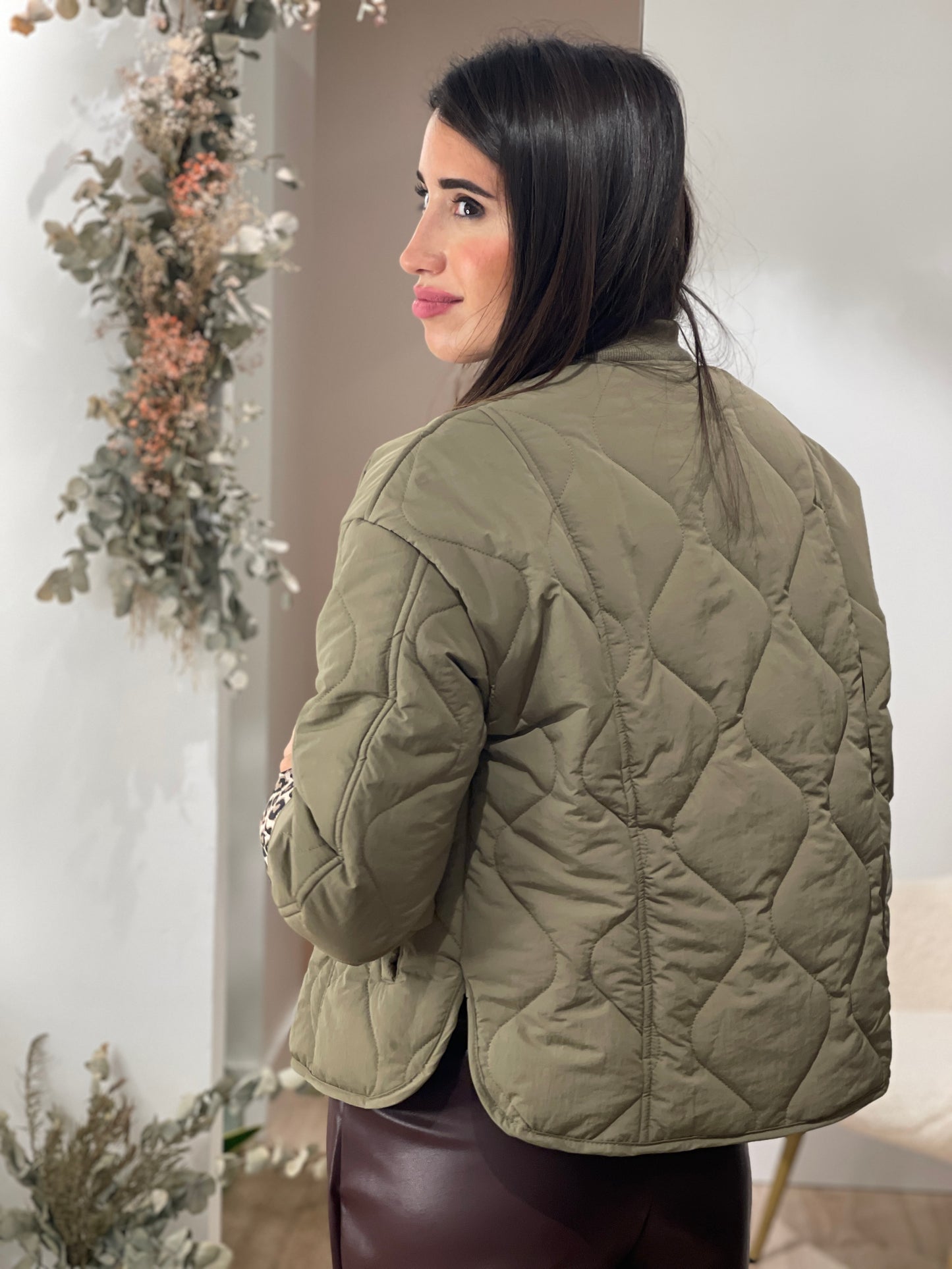 CHAQUETA ACOLCHADA GREEN