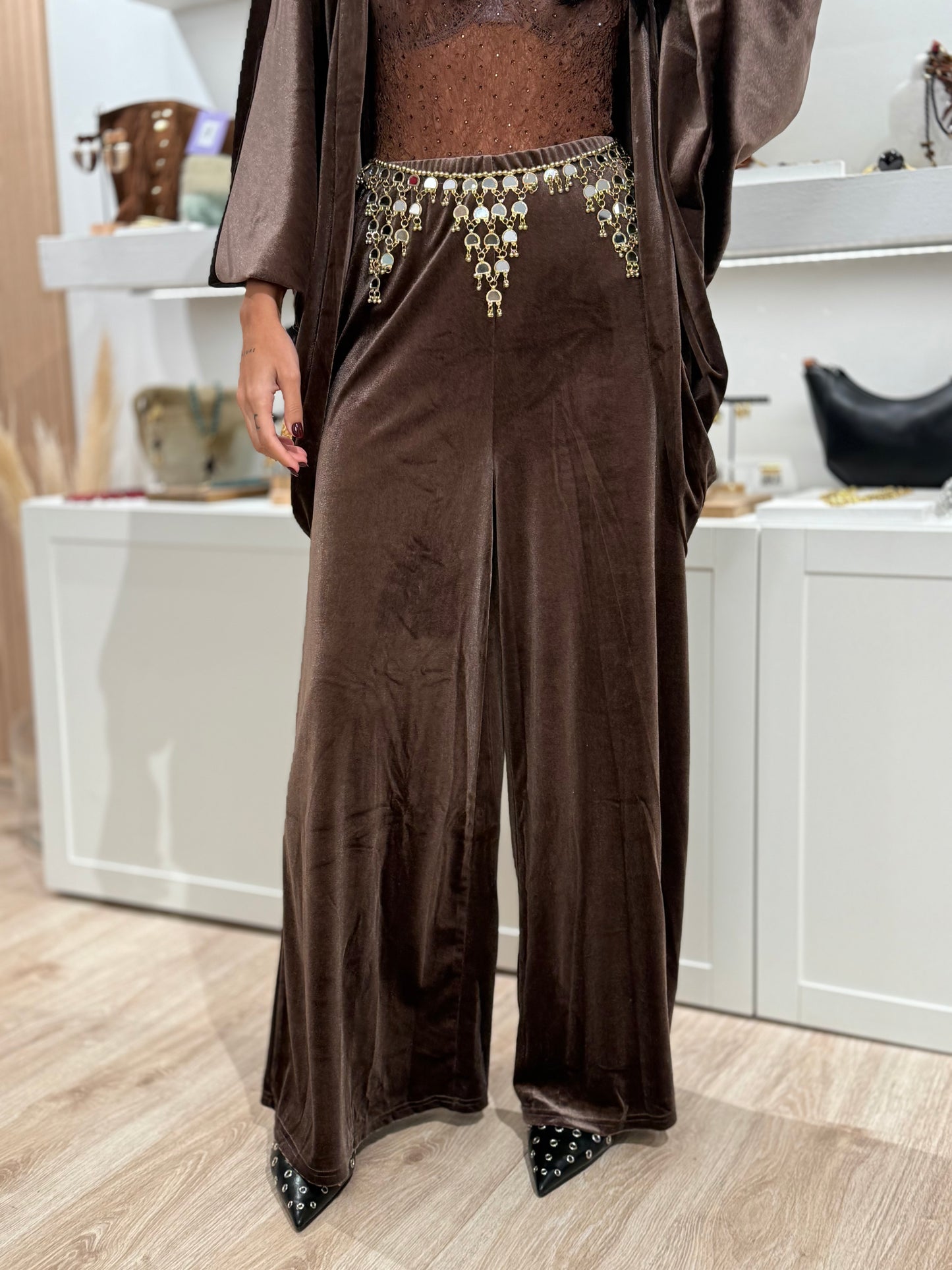 PANTALON TERCIOPELO BROWN