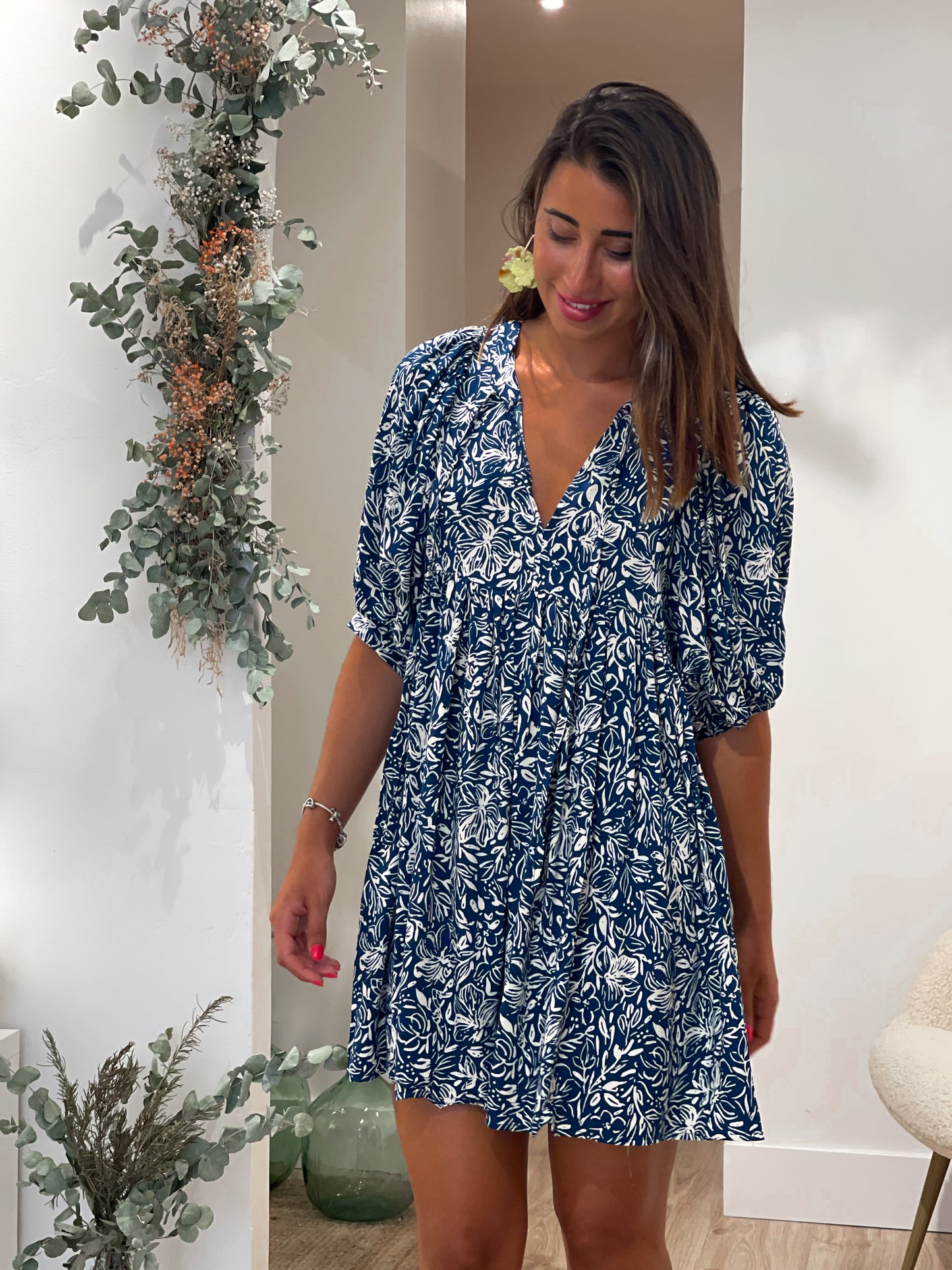 VESTIDO SANTORINI BLUE