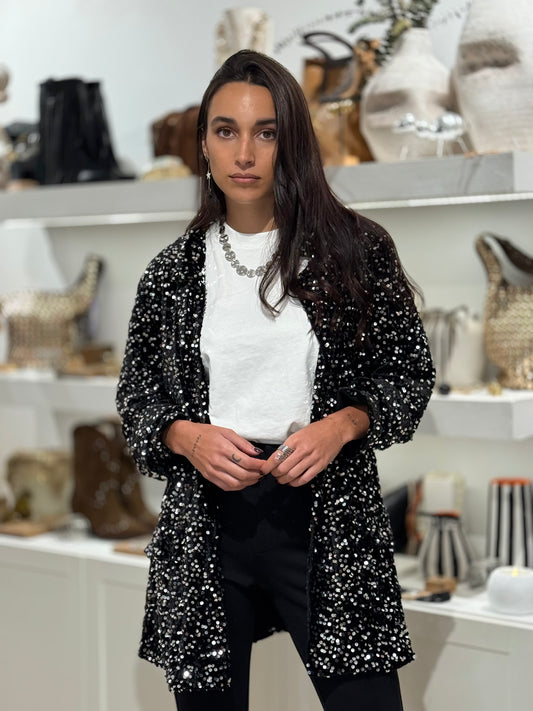 BLAZER TERCIOPELO SILVER