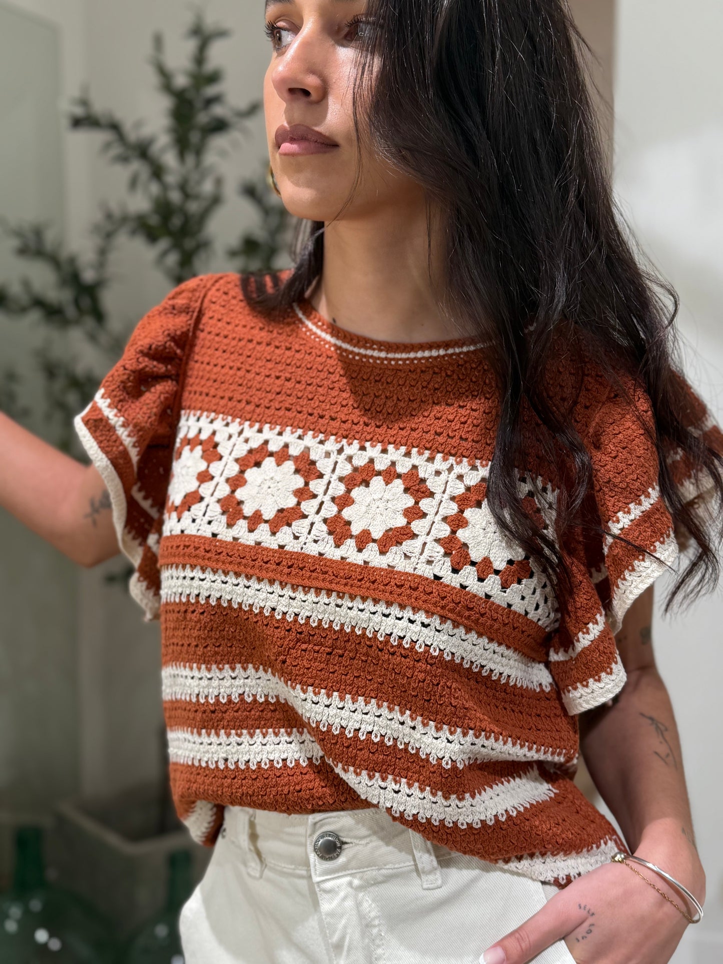 TOP CROCHET