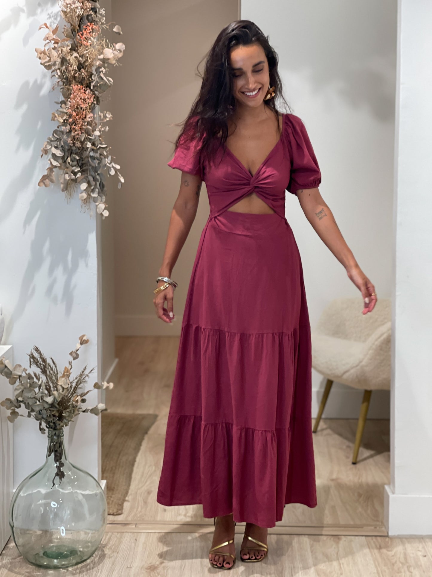 VESTIDO SALAMINA BUGANVILLA