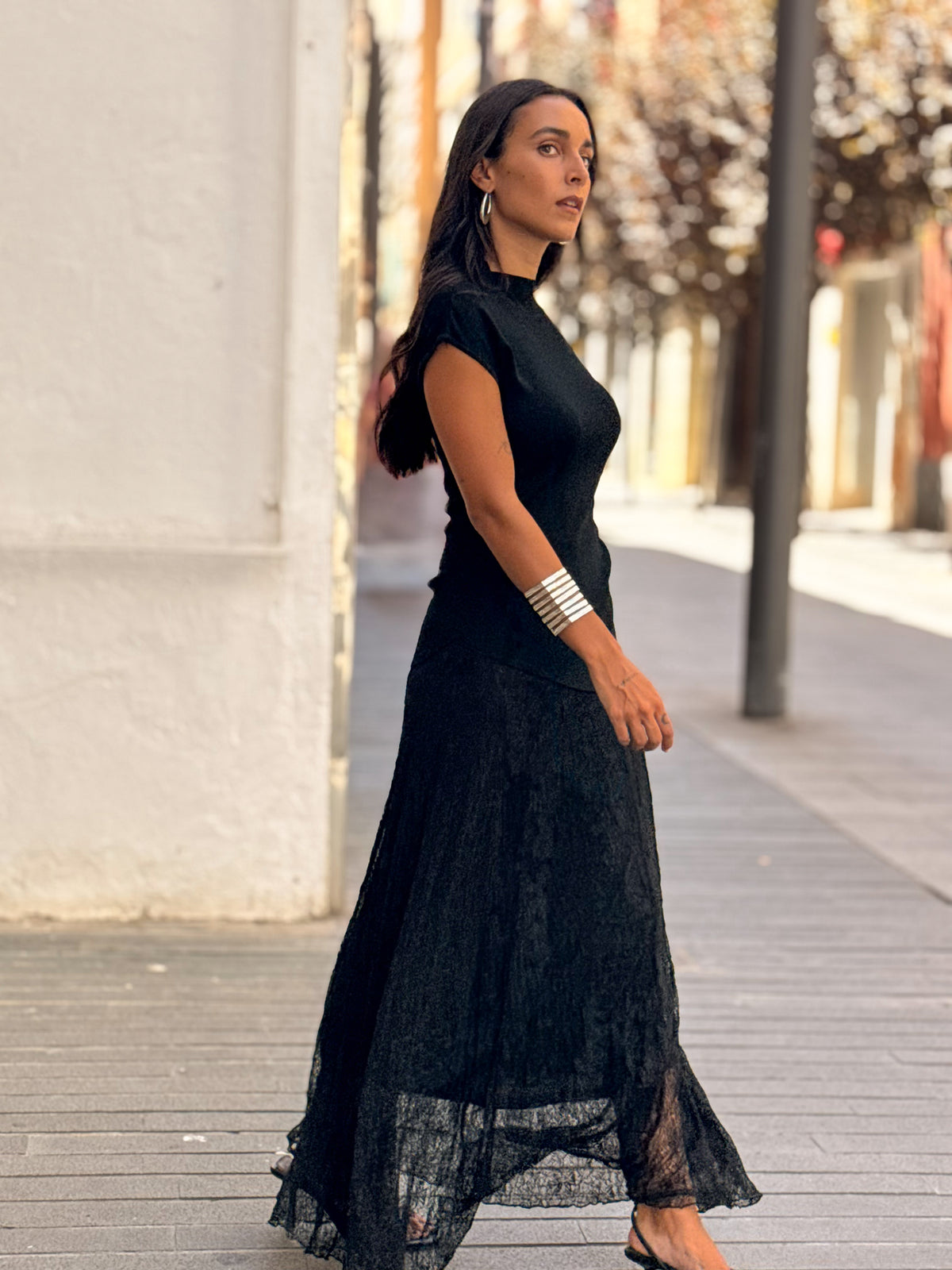 FALDA ENCAJE