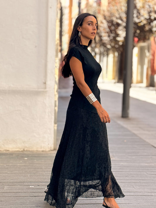 FALDA ENCAJE