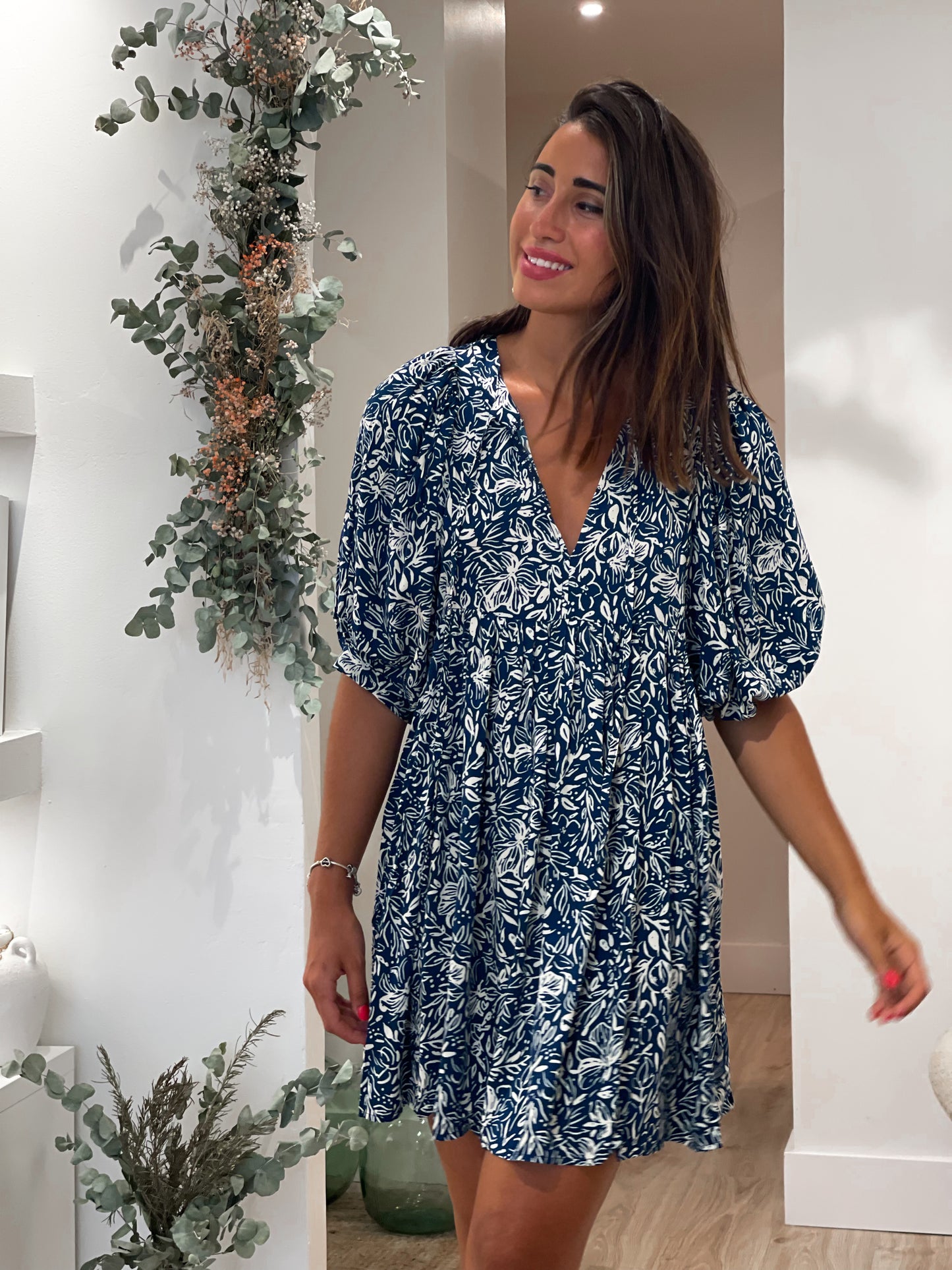 VESTIDO SANTORINI BLUE