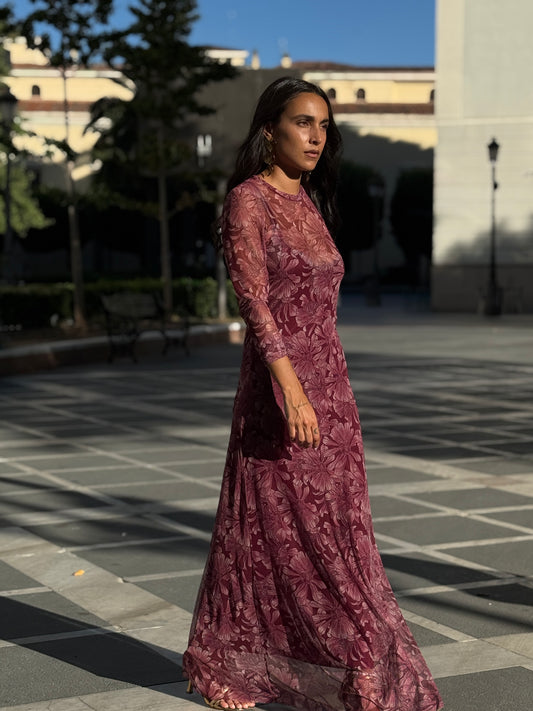VESTIDO FLORES BUGANVILLA