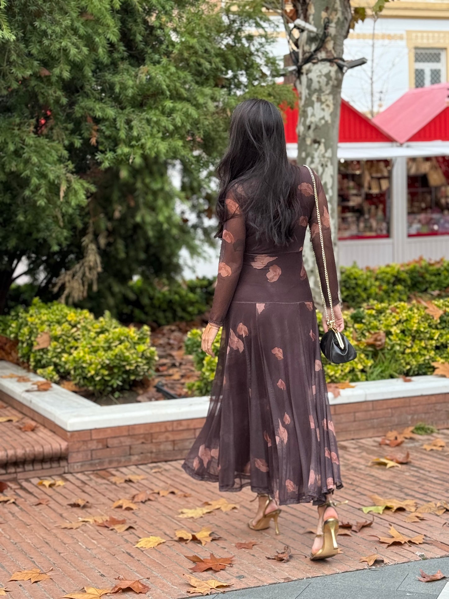 VESTIDO PETUNIA BROWN