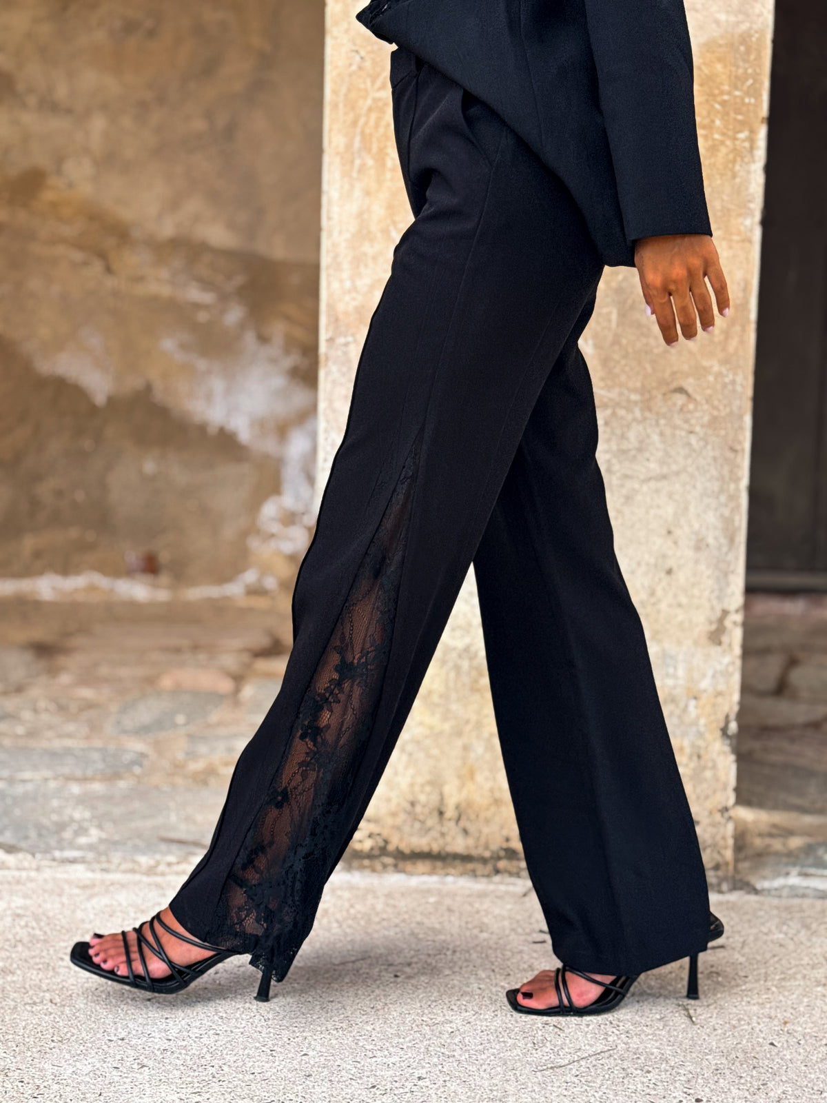 PANTALON ENCAJE