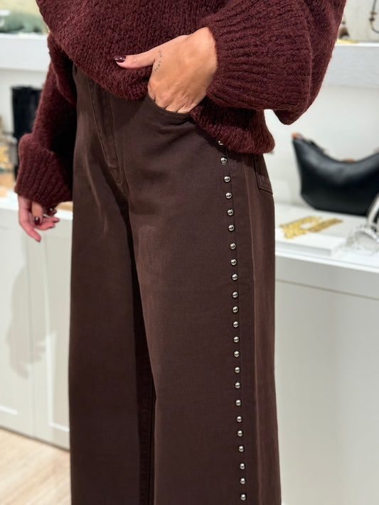 PANTALON TACHAS BROWN