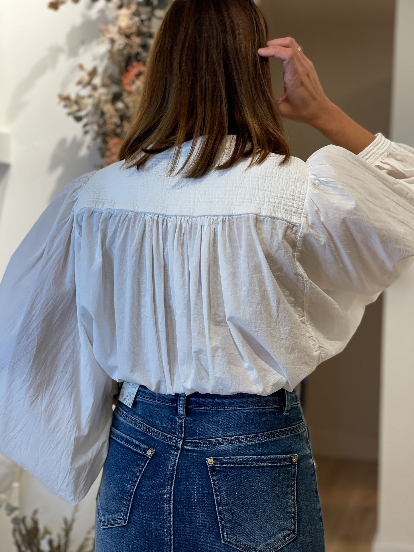 BLUSA ALGODON BLANCA