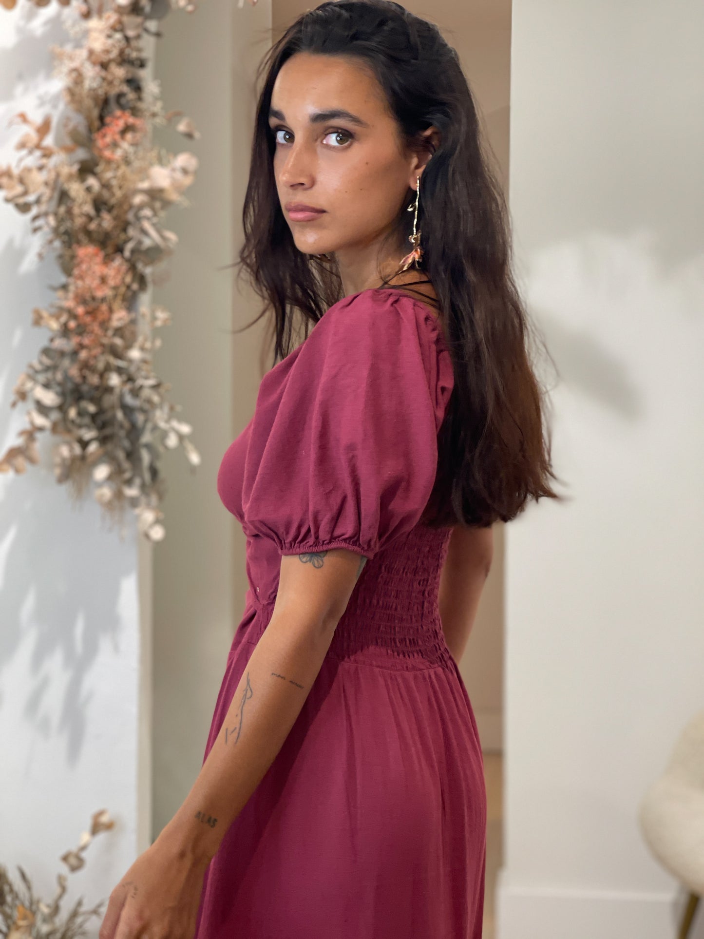 VESTIDO SALAMINA BUGANVILLA