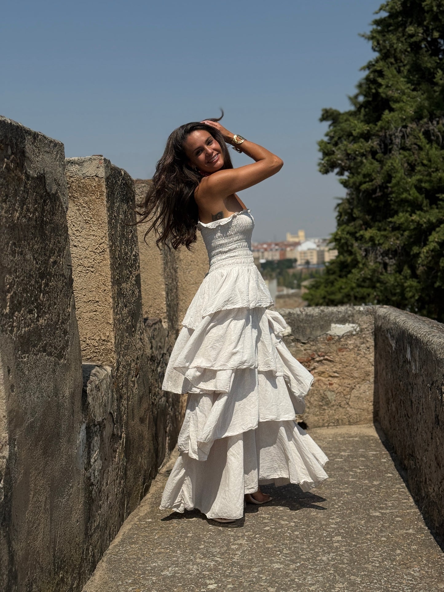 VESTIDO JULIETTA BEIGE