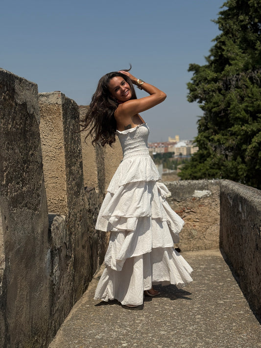 VESTIDO JULIETTA BEIGE