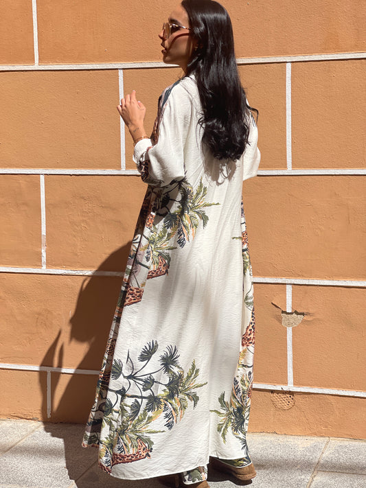 KIMONO SAFARI WHITE