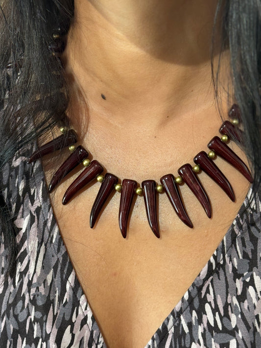 COLLAR ALRA BURDEOS