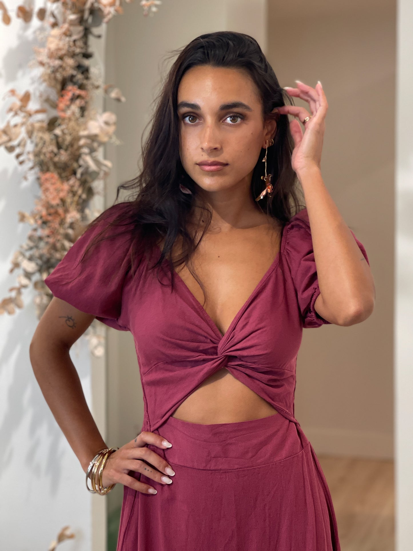 VESTIDO SALAMINA BUGANVILLA