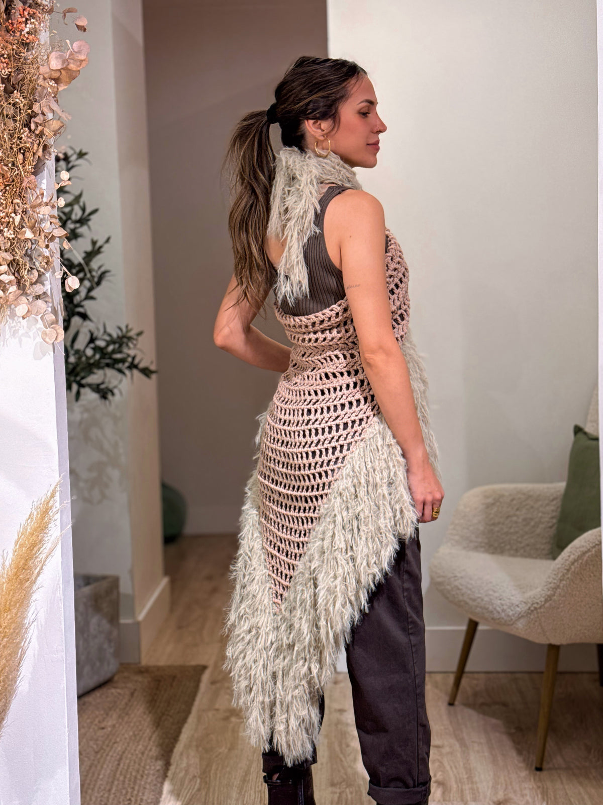 PICO PLUMAS BEIGE