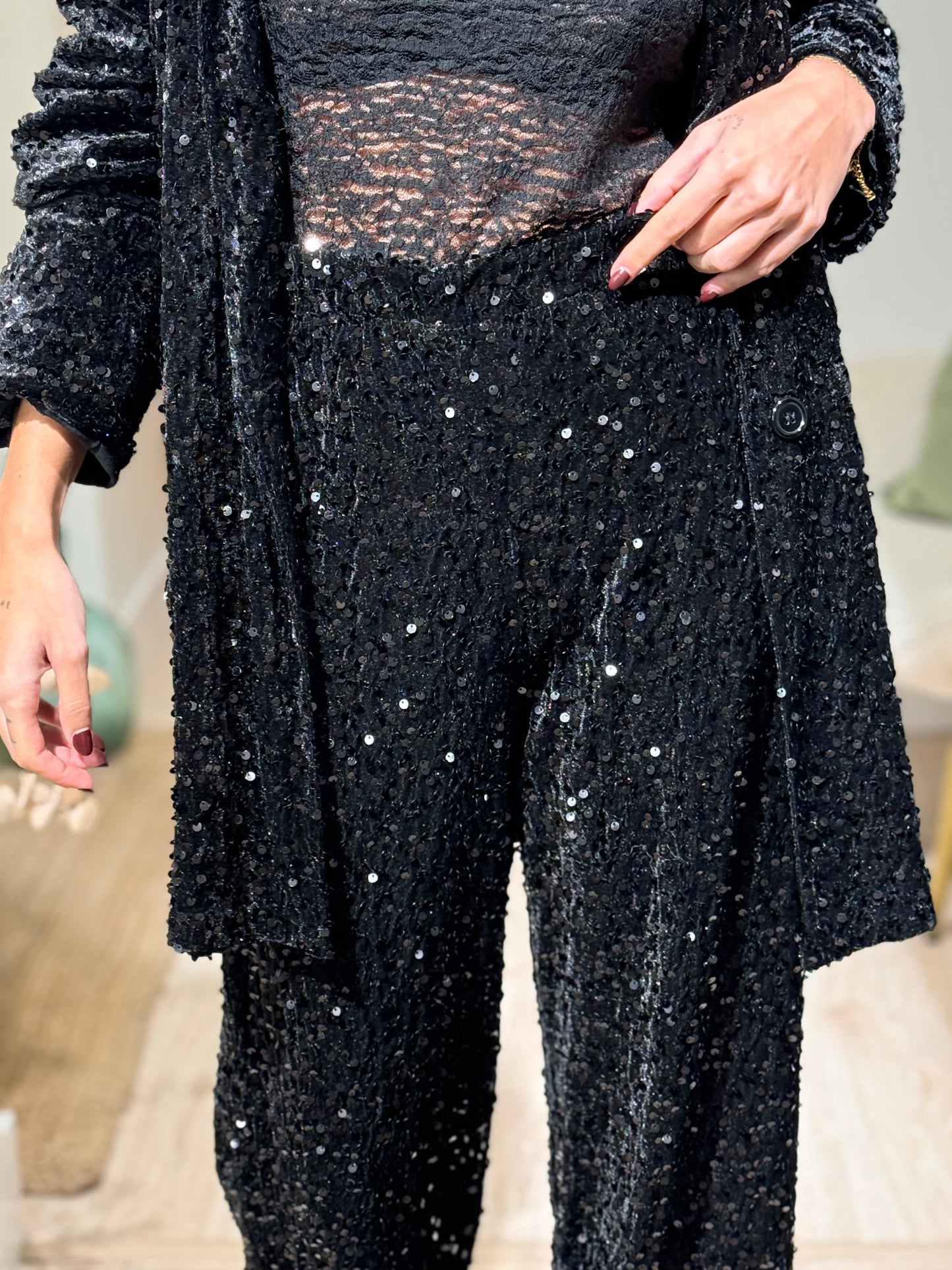 PANTALON TERCIOPELO BLACK