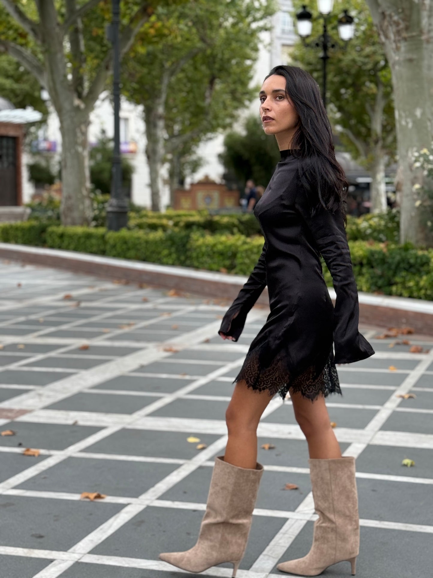 VESTIDO LENCERO BLACK