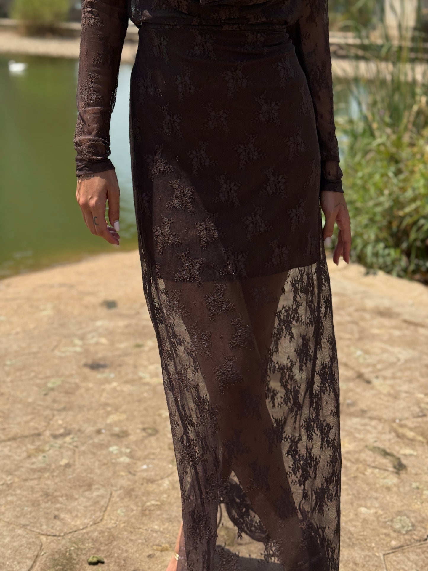 VESTIDO MARGOT BROWN