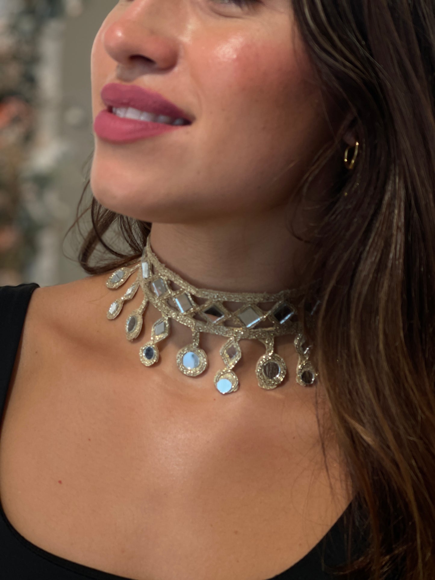 CHOKER ESPEJOS