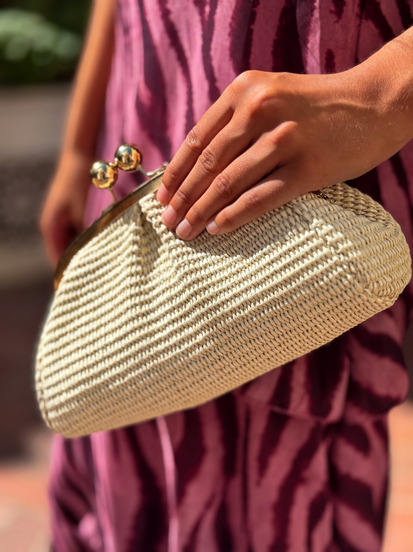 BOLSO PANAMÁ BEIGE