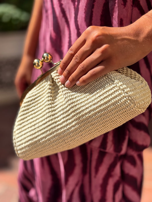 BOLSO PANAMÁ BEIGE