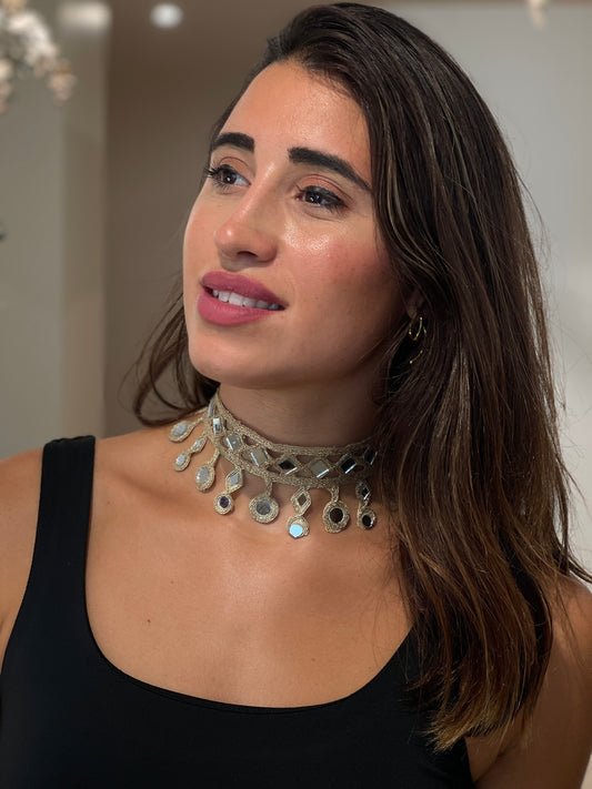 CHOKER ESPEJOS