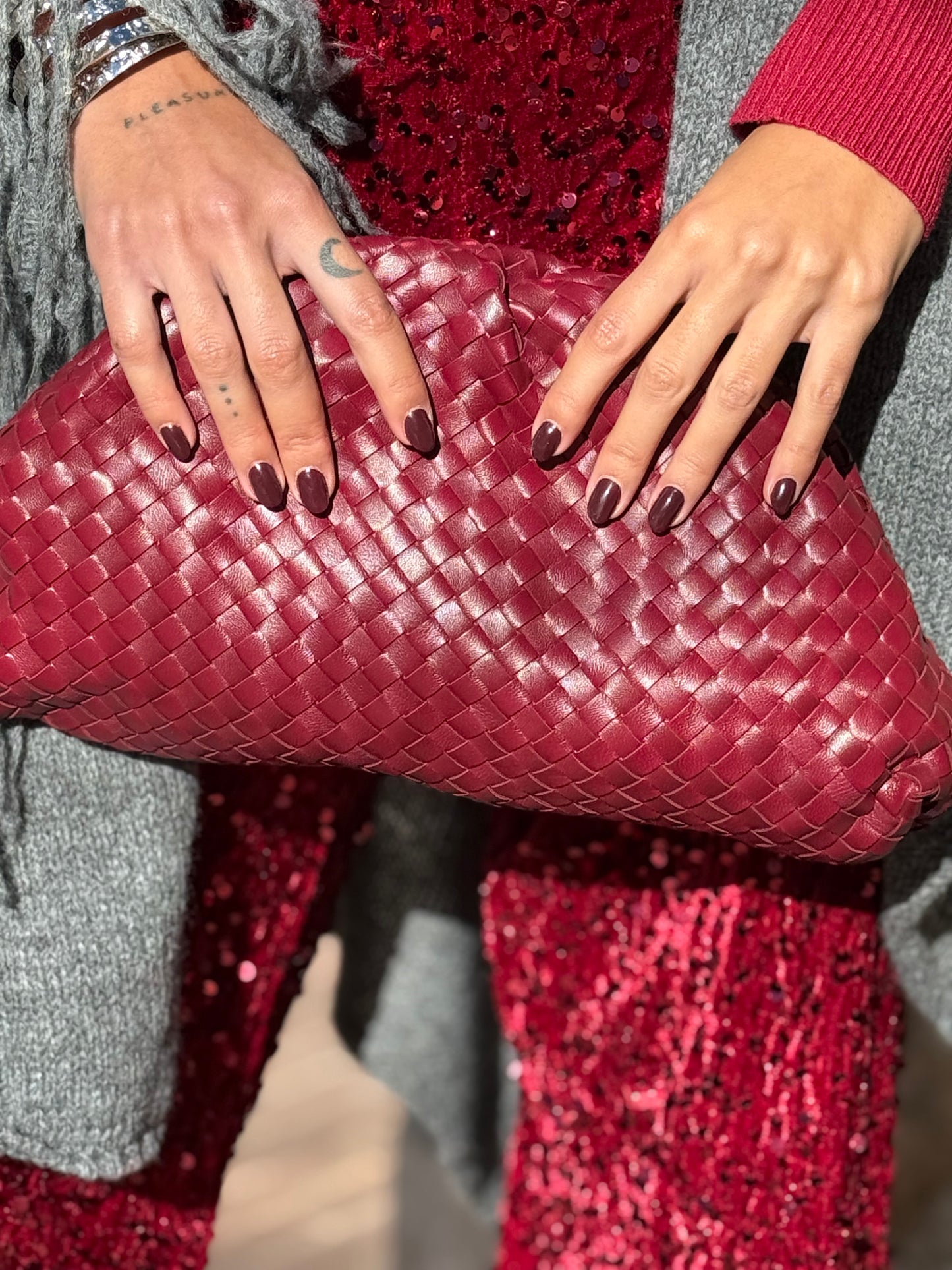 BOLSO MILENA BURDEOS