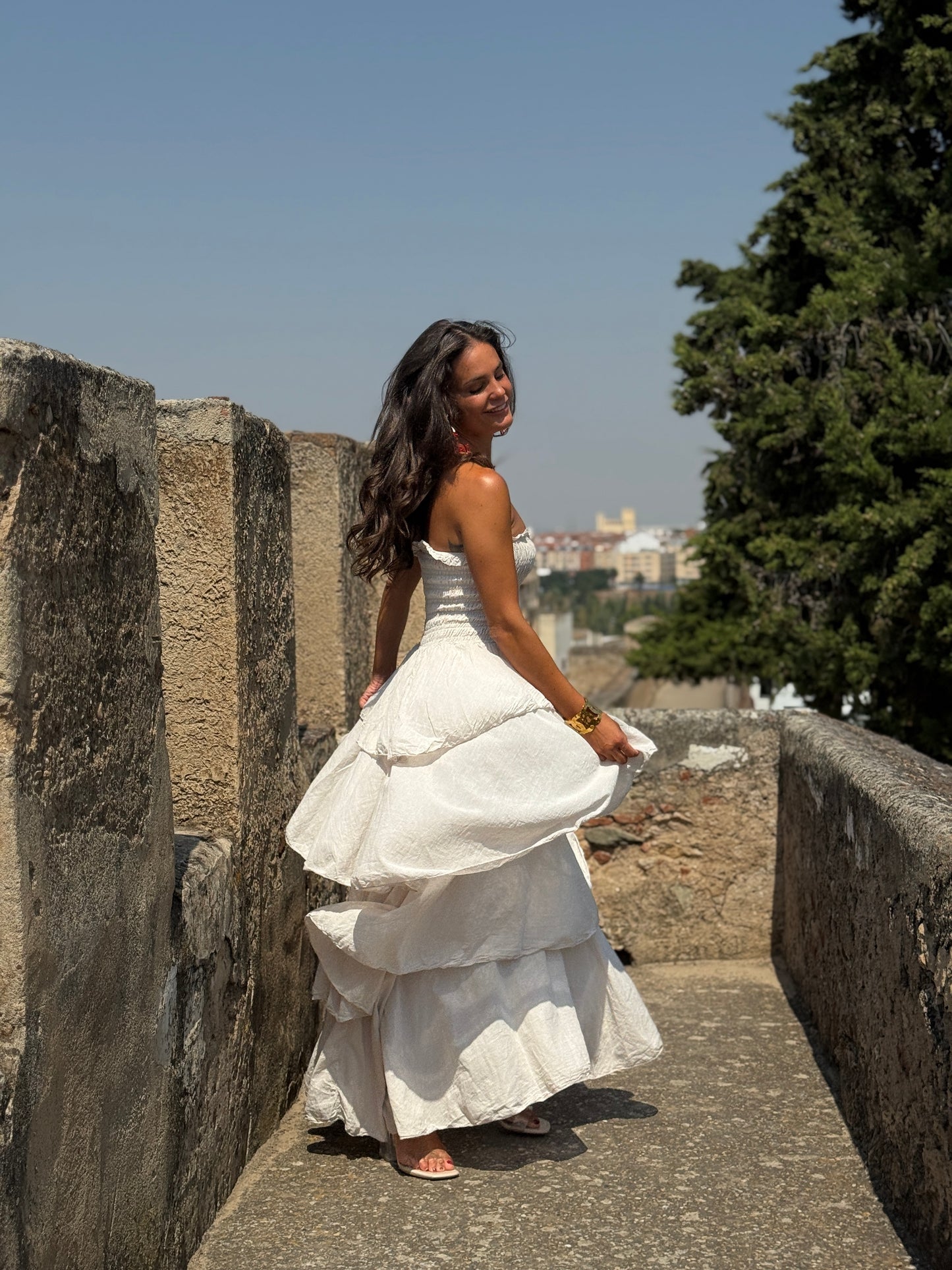 VESTIDO JULIETTA BEIGE