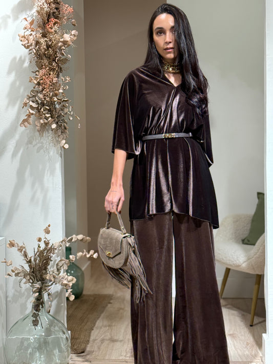 CAPA TERCIOPELO BROWN